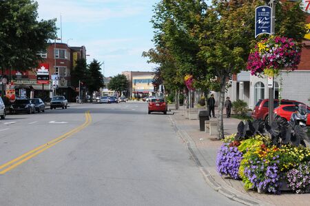 Canada; Quebec; the city Rimouskyのeditorial素材