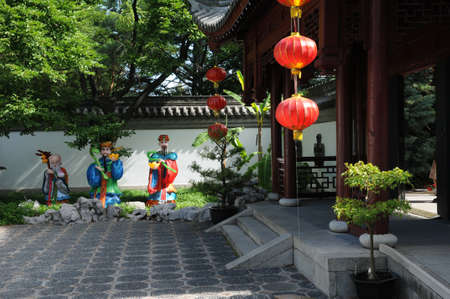 Canada, Quebec, the Botanical Garden of Montrealのeditorial素材