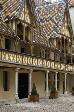 France, the hospices of Beaune in Burgundyのeditorial素材