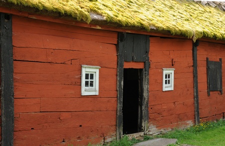 Sweden, traditional agricultural village museum of Himmelsbergaのeditorial素材