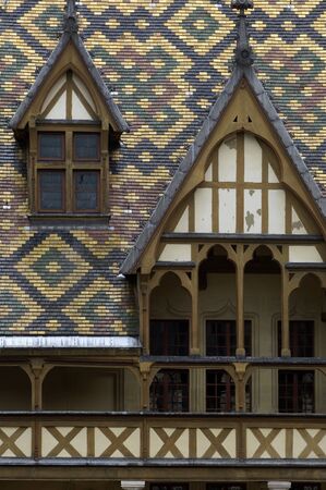 France, the hospices of Beaune in Burgundyのeditorial素材