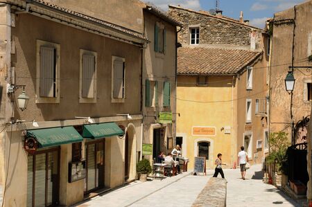 France, the village of Menerbes in Provenceのeditorial素材