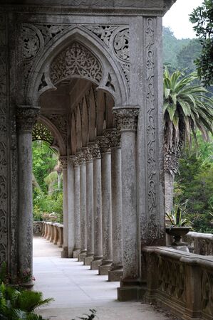 Portugal, the Monserrate palace in Sintraのeditorial素材