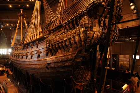 Sweden, the Vasa museum in Stockholmのeditorial素材