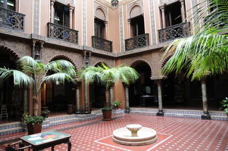 Portugal, casa do Alentejo, an moorish style hotel in Lisbonのeditorial素材