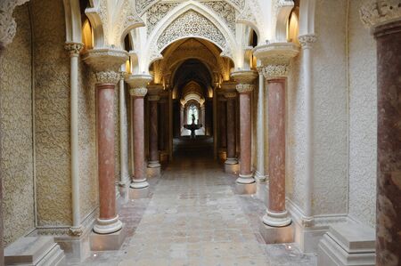 Portugal, the Monserrate palace in Sintraの写真素材