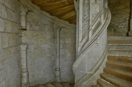 France, the historical castle of Chateaudunのeditorial素材