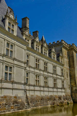 France, the Villandry castle in Val de Loireのeditorial素材