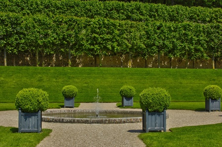 France, the Villandry castle in Val de Loireのeditorial素材