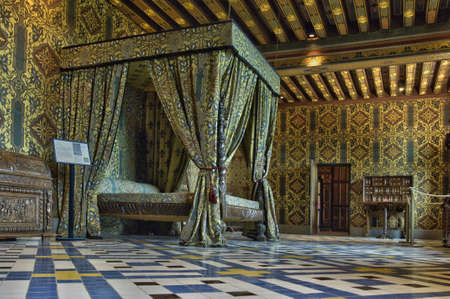 France, the castle of Blois in Loire et Cherのeditorial素材