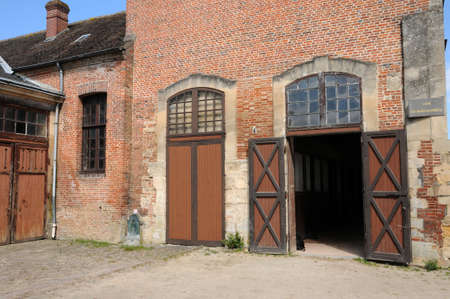 France, le Haras National du Pin in Normandieのeditorial素材