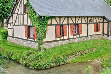 France, the picturesque village of Ry in Seine Maritimeのeditorial素材