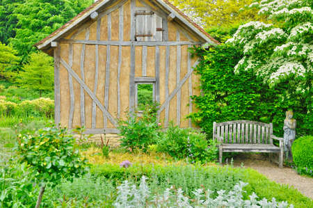 France, Les Jardins du Pays d Auge in Cambremer in Normandieの写真素材