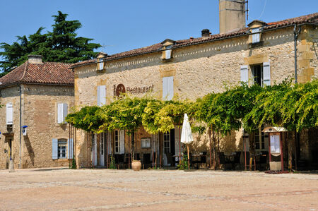 France, the village of Monpazier in Perigordのeditorial素材