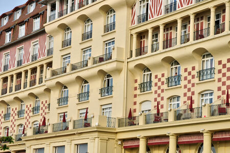 France, the Royal Barriere hotel in Deauvilleのeditorial素材