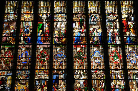 France, the Villers sur Mer church in Normandieのeditorial素材