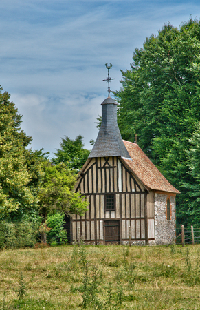 France, la Chapelle de l Essart Mador in Lyons la Foret の写真素材