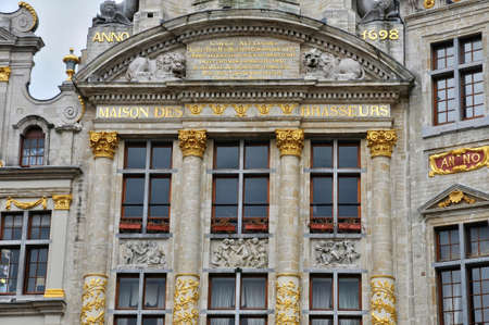 Belgium, the picturesque Grand Place of  Brusselsのeditorial素材