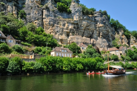 France, the picturesque village of la roque Gageacのeditorial素材