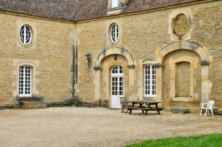 France, the castle of Canon in Normandieのeditorial素材