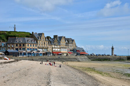 France, the picturesque village of Cancaleのeditorial素材
