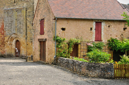 France, the picturesque village of Urvalのeditorial素材
