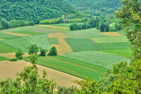 France, the picturesque Dordogne valley in La Roque Gageac