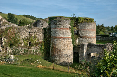 Ile de France, the picturesque castle of  Beynesのeditorial素材