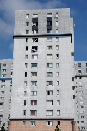 France, the picturesque city of les Mureaux in Les Yvelines  のeditorial素材
