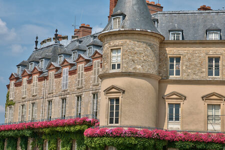 France, the picturesque castle of Rambouilletのeditorial素材
