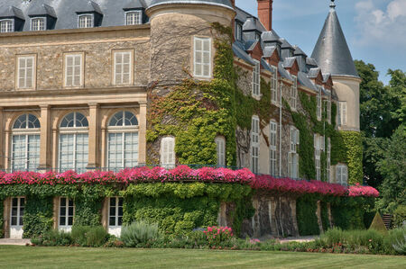 France, the picturesque castle of Rambouilletのeditorial素材