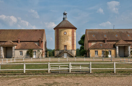 France, the picturesque Bergerie Nationale of Rambouilletのeditorial素材
