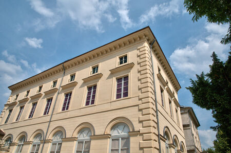 France, the picturesque Palais du Roi de Rome in Rambouilletのeditorial素材