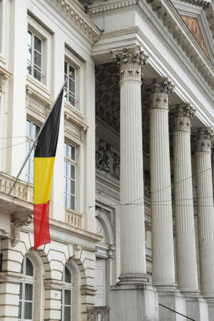 Belgium, the Royal Square of Brusselsのeditorial素材