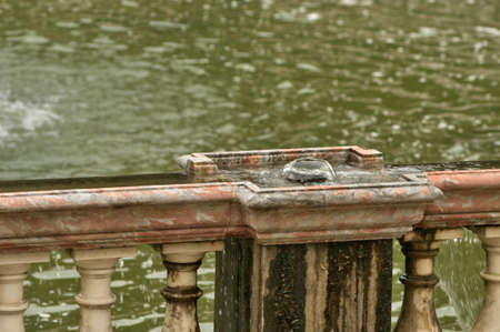 Ile de France, fountain in Versailles Palace park の写真素材