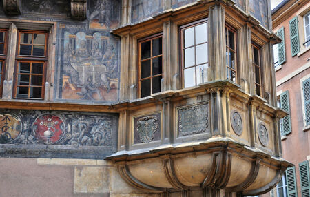 France, the picturesque city of Colmar in Haut Rhinの写真素材