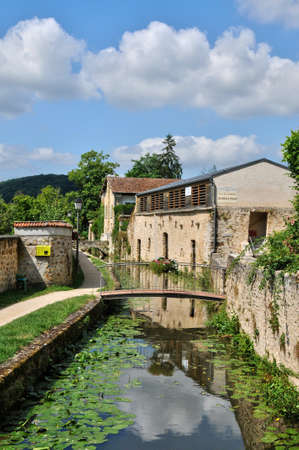 Ile de France, the picturesque village of Chevreuse 