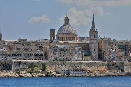 Republic of Malta, the picturesque city of Valetta