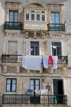 Republic of Malta, the picturesque city of Valettaのeditorial素材
