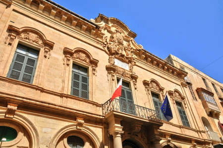 Republic of Malta, the picturesque city of Valetta