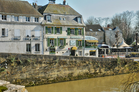 Val d Oise, the picturesque city of L Isle Adamのeditorial素材