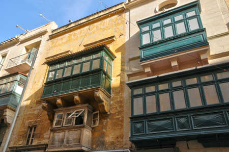 Republic of Malta, the picturesque city of Valettaのeditorial素材