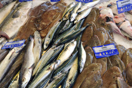 France, the picturesque market of Pornichet in Loire Atlantique のeditorial素材