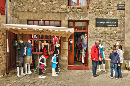 France, the picturesque city of GuÃ©rande Loire Atlantique のeditorial素材