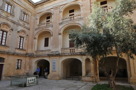 Republic of Malta, the picturesque city of Valettaの写真素材