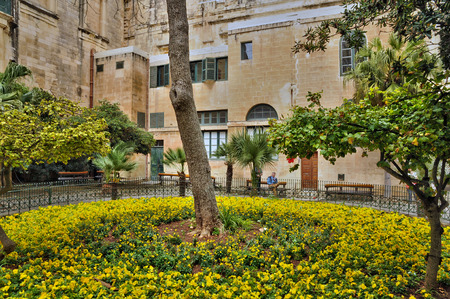 Republic of Malta, the great Master palace of Valettaのeditorial素材