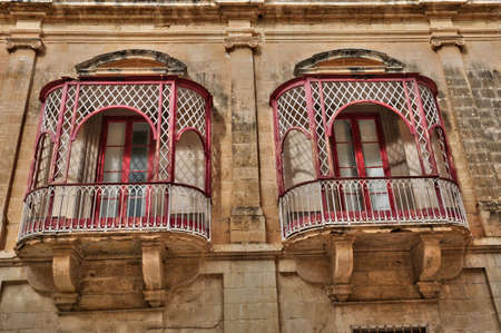 Republic of Malta, the picturesque city of Mdinaの写真素材
