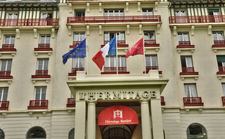 France, the city of La Baule Escoublac in Loire Atlantiqueのeditorial素材