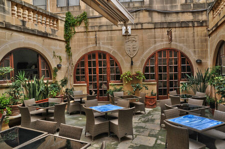 Republic of Malta, the picturesque city of Valettaのeditorial素材