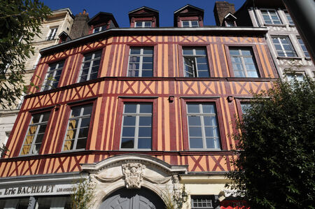 France, the picturesque city of Rouen  のeditorial素材